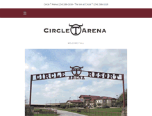 Tablet Screenshot of circletarena.net